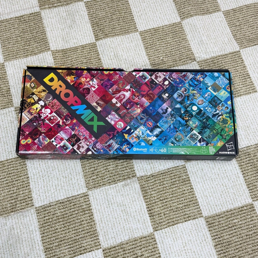 working Harmonix DropMix Music Game System Electronic Board Game C3410 22 Cards